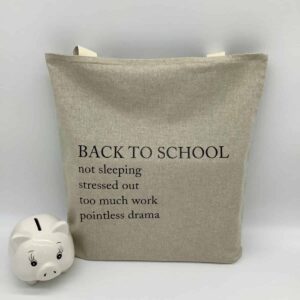 Baumwoll-Beutel 'Back to School'